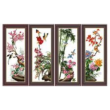 I have free cross stitch patterns of hummingbirds and other birds, as well as a bluebird alphabet, ladybug alphabet, butterfly patterns, and southwest dmc offers free designs and inspirations for cross stitch and embroidery using dmc cotton embroidery floss and other dmc specialty threads. Needlework Diy Dmc Cross Stitch Sets For Embroidery Kits Precise Printed Bamboo Chrysanthemum Patterns Counted Cross Stitching Stitched Jerseys Stitch Cushionflower Abstract Aliexpress