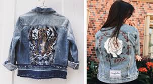 Trend Highlight Painted Jean Jackets Stitch I custom paint a denim jacket with horror characters using gac900 right now, for a limited time, you can get 3 months of audible. trend highlight painted jean jackets