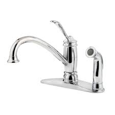 Check spelling or type a new query. Reviews For Pfister Brookwood Single Handle Side Sprayer Kitchen Faucet In Polished Chrome Lf 034 3alc The Home Depot