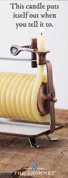 Sie Stellen Die Zeit Ein Diese Schone Aufgerollte Kerze Erlischt Von Selbst Sein Reini Mobel Diy Ideen In 2020 Courting Candle Candles Design