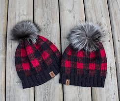 Yukon Campfire Hat Buffalo Plaid Pattern By Liz Sutton