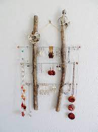 Porte Bijoux Mural En Bois Flotte Cote Coeur Etsy Porte Bijoux Mural Bijoux En Bois Flotte Porte Bijoux