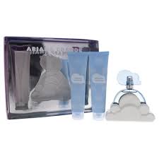 Cloud By Ariana Grande For Women 3 Pc Gift Set 3 4oz Edp Spray 3 4oz Body Souffle 3 4oz Bath And Shower Gel Walmart Com