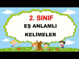 Aşağıda deprem kelimesi eş anlamlısı ile ilgili cümleler hazırladık. 2 Sinif Es Anlamli Kelimeler Youtube