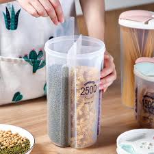 Order online today for fast home delivery. Buy Plastic Kitchen Cereal Storage Dispenser Box Food Pasta Container Case With Lid At Affordable Prices Free Shipping Real Reviews With Photos Joom
