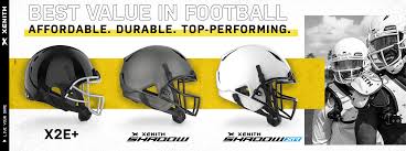 The xenith varsity x2e+ is designed with a standard and durable polycarbonate shell. Xenith Football Helmets Combine Affordability And Top Performance For