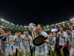 For argentina, it's a first copa america win since 1993, with the nation trophyless since. Lzieq6jempmy M