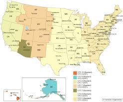 Usa Time Zone Map Time Zone Map Time Zone Clocks Time Zones