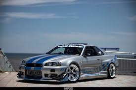 This r34 generation nissan skyline gt r has been transformed into a full on time attack race car complete with a wide body kit new bodywork and a nissan skyline gtr by aykutfiliz on deviantart skyline gtr. Video Wild Speed R34 Nissan Gtr R34 Nissan Gtr Skyline Nissan Gtr
