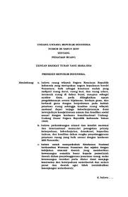 Ianya diwujudkan bagi membina bangsa malaysia yang progresif dan makmur serta hidup harmoni berbilang bangsa dan agama. File Uu Nomor 26 Tahun 2007 Pdf Wikimedia Commons