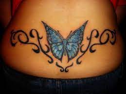 Tribal Blue Butterfly Tattoo Picture Wrist Tattoos For Women Tattoos Blue Butterfly Tattoo
