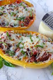 Make this crispy baked parmesan crusted chicken for dinner tonight in about thirty minutes! Chicken Parmesan Spaghetti Squash Midgetmomma