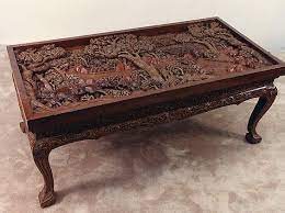 Beautiful solid teakwood coffee table aksel bender madsen for with, source: Hand Carved Vietnamese Furniture Carved Furniture Hand Carved Furniture Carved Table