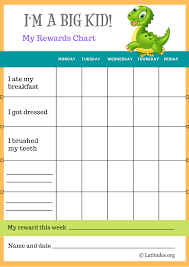 Dinosaur patch printable sticker from printable stickers category. Dinosaur I M A Big Kid Self Care Reward Chart Acn Latitudes