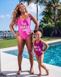 Williams and ohanian's daughter is also his namesake: Serena Williams 39 And Her Daughter Three Pose In Matching Swimsuits Aktuelle Boulevard Nachrichten Und Fotogalerien Zu Stars Sternchen