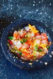 Sambal Dabu Dabu Manadonese Spicy Salsa Veggie Recipes Spicy Salsa Cooking