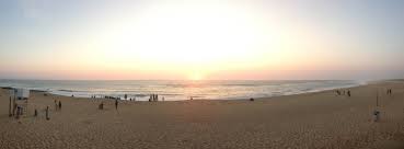 Panorama D Un Coucher De Soleil Sur La Plage Centrale D Hossegor Landes Hossegor Beach Sunset Plage Coucher De Soleil Plage Coucher De Soleil Landes