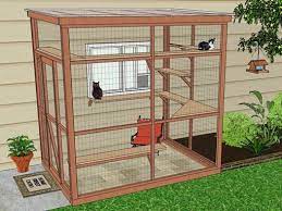 Sanctuary6x8 Catio Diy Catio Plan Cat Enclosure Catiospaces Diy Cat Enclosure Cat Patio Cat Cages