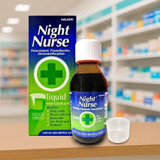Night Nurse Liquid – Night-Time Cold and Flu Relief 160ml