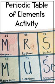 Periodic Table Of Elements Fun Struggling With How To Make The Periodic Physical Science Lessons Middle School Science Classroom Teaching Upper Elementary