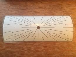 Vintage Mid Century Modern Bathroom Light Fixture Wall Sconce Cover Mcm Vanity Modern Bathroom Light Fixtures Bathroom Light Fixtures Mid Century Modern Bathroom