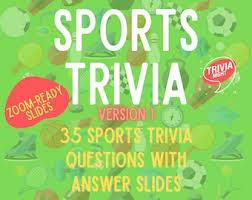 If you can ace this general knowledge quiz, you know more t. Sports Trivia Etsy