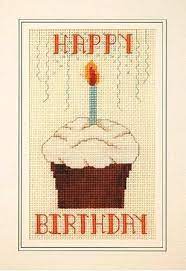 Use 2 strands of thread for cross stitch. First Birthday Many More Cross Stitch Pattern