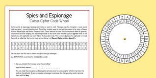 The caesar cipher technique is one of the earliest and simplest method of encryption technique. Caesar Cipher Code Wheel Encryption Activity Teacher Made