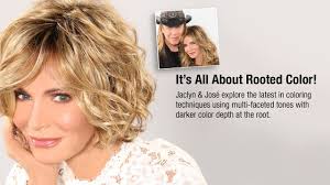 The Natural Look Of Rooted Color Jaclyn Smith Wigs Paula Young