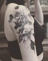 K U B R I C K H O On Instagram Koi Peony Tattoo Flowers Koifish Blackink Blackwork Artwork Koi Fish Tattoo Tattoo On Arm Tattoos