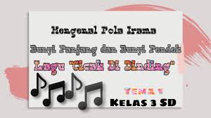 Lalu siswa berlatih menyanyikan pola yang sudah dibuat dengan suara ta (pendek) dan taaa (suara panjang). Mengenal Pola Irama Pada Lagu Cicak Di Dinding Tema 1 Kelas 3 Sd Youtube