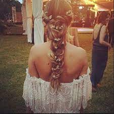 Festivalhair Flowers Flowersinhair Braids Plait Bohohair Http Aesthetics Solihull Com Hair Styles Hair Beauty Pretty Hairstyles