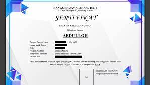 Contoh format sertifikat ukk smk april 2020 34. Aplikasi Cetak Sertifikat Pkl Untuk Smk Zai Web Id