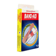 It has also become something of genericized trademark for any adhesive bandage among consuming public in united states, india, canada, brazil and australia. Buy Johnson Johnson Flexible Fabric Flexi Band Aid Strips 10 S Online At Best Price Bandages Dressings