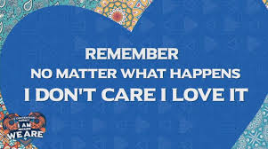 I don't care, i love it. The V I Don T Care I Love It Say It With Us Facebook