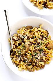 Mushroom Stroganoff Gimme Some Oven Recipe Mushroom Stroganoff Recipe Recipes Easy Mushroom Recipes