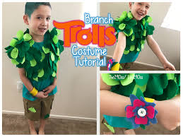 This branch costume trolls diy has a free pattern to make it easy. The290ss Branch Trolls Costume Tutorial