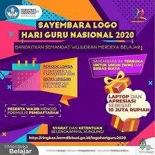 Buku melambangkan rakyat malaysia menyahut seruan yb dr. Sayembara Logo Hari Guru Nasional 2020 Atmago