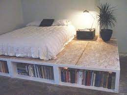 How To Build A Beautiful Diy Bed Frame Wood Headboard Easily Free Diy Bed Plan V Bed Frame With Storage Queen Platform Bed Frame Platform Bed With Storage