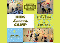 Kids Summer Camp at Rifle Climbing Center