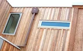 Western red cedar board & batten is a vertical design created using wide clear or knotty cedar boards spaced apart with narrower boards (battens) covering the joins. How To Prevent Water Ingress Through Vertical Cladding Quora