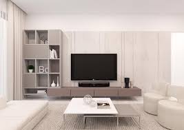 Living room marble tv wall design. Jennings A Sleek And Modern Tv Console Wall Feature With Facebook
