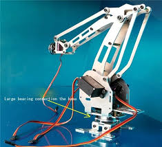 If only a few years ago, you had to hire a highly qualified specialist to install a robotic arm loader for you, now a lot of the cnc manufacturing equipment has preset options that allow you to connect the arm yourself. 4 Dof Cnc Aluminum Robot Arm Frame 4 Asix Robot Manipulator Model With Optional Servo Based On Arduino Diy Remote Control Kit Cnc Aluminium Frame Armsrobot Frame Aliexpress