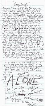 The Paper That Vic Fuentes Wrote Caraphernelia On Pierce The Veil Lyrics Music Tattoos Pierce The Veil