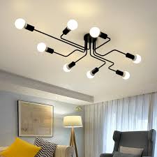 Vintage Ceiling Lights For Living Room Vintage Industrial Loft Nordic Ceiling Lamps For Home Lighting Fixtures Dining Room Iron Sundoa Home Outdoor