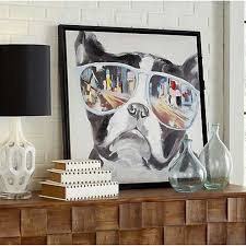 Add some vintage cool hipster style to your home. Wall Decor Hipster Dog Framed Canvas Square Wall Art Decor Poshmark