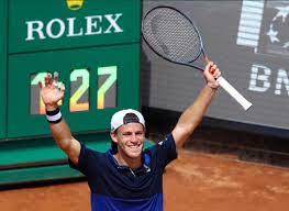 Estuve a un solo partido de ser top ten y ésa es mi barrera personal a romper. Schwartzman Entre Los 4 Mejores De Roma Con La Raqueta Com