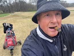 Golfing in the rain in Massachusetts