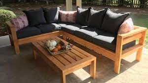 My 2x4 outdoor sofa (plans here) and the one arm sectional piece (plans here) have been holding up well! Pin On Woodworking Ideas And Plans