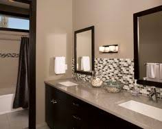 We've got a trove of failproof ideas which will look we love how the graphic contrasting penny tiles were saved only for backsplash accent walls (where tile is really needed) rather than completely. 11 Bathroom Backsplashes Ideas Bathroom Backsplash Bathroom Bathrooms Remodel